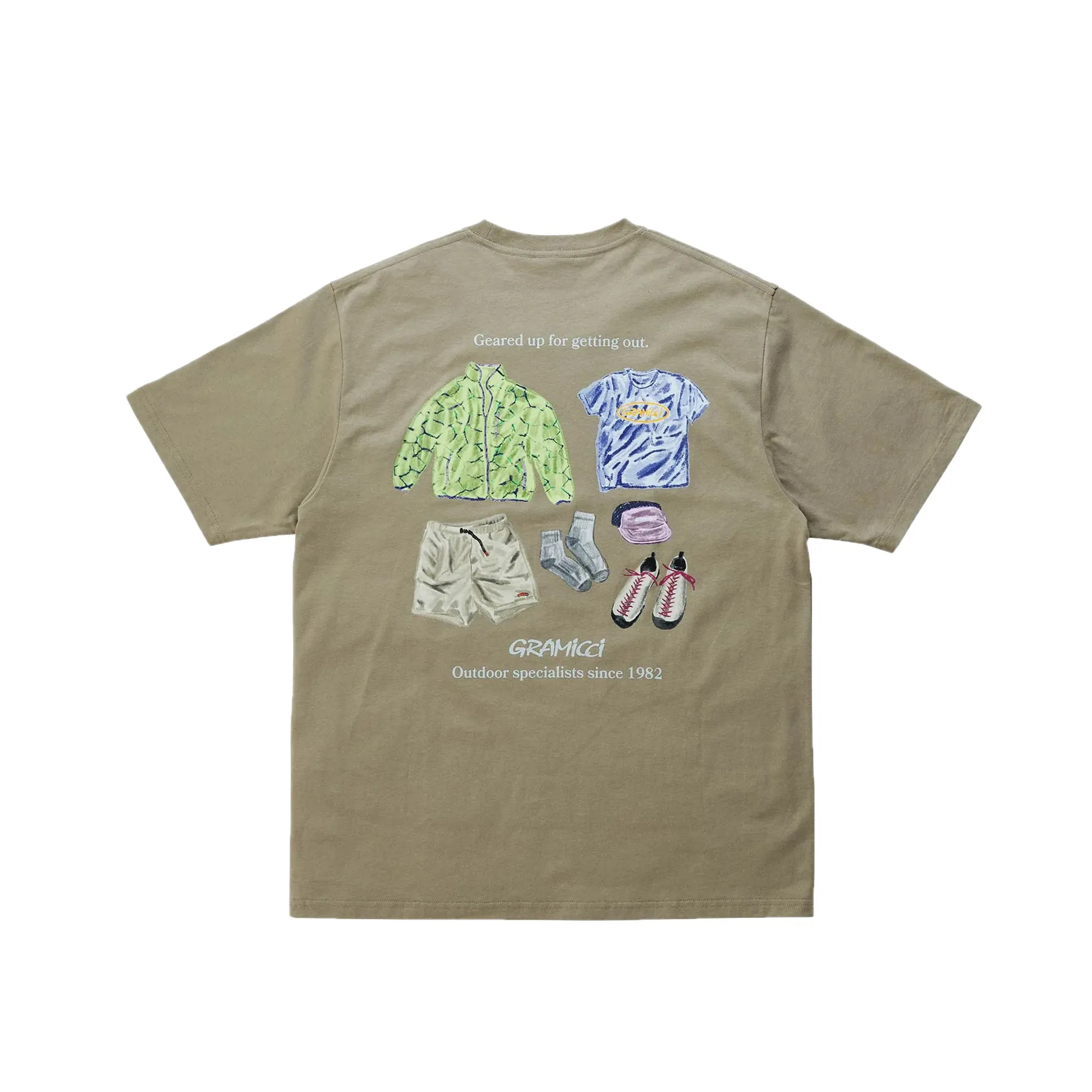 Gramicci Mens Geared Up Tee