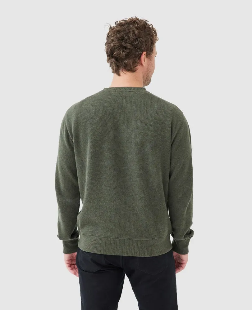 Gunn Crew Neck Sweater - Seaweed
