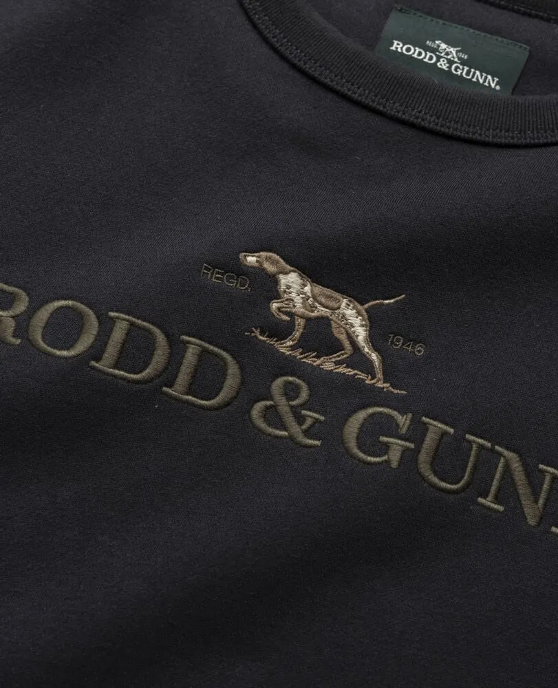 Gunn Logo Sweat - Ebony