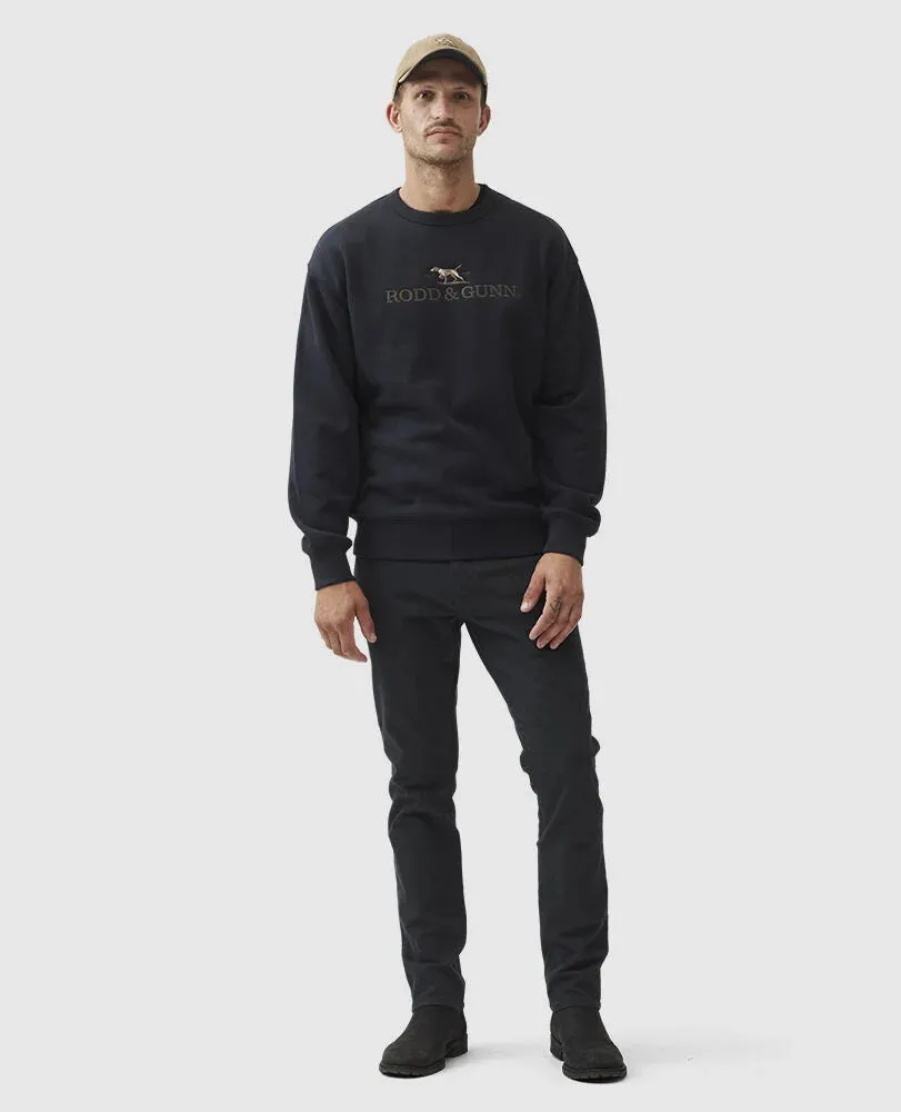 Gunn Logo Sweat - Ebony