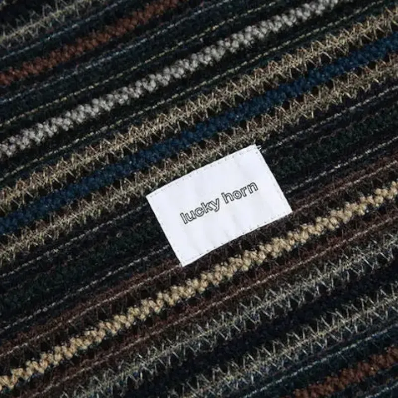 Heavy weight woolen patchwork over-shirt