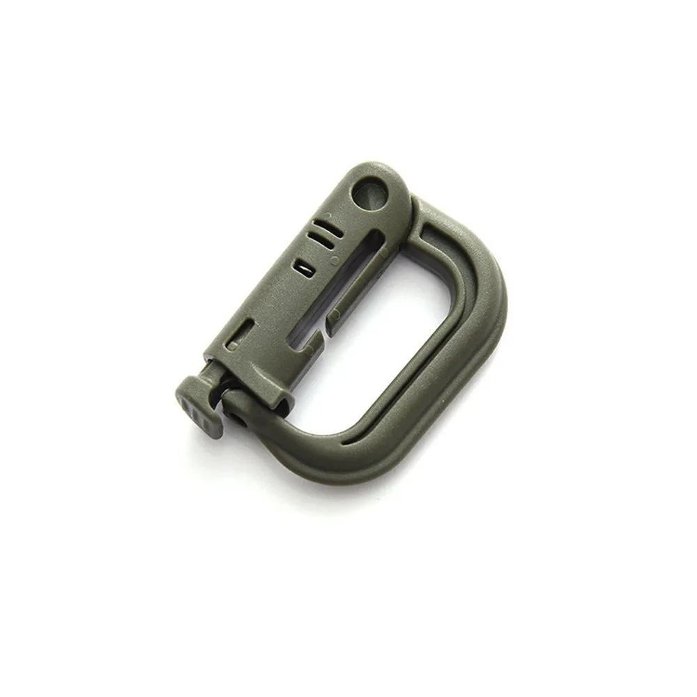 High Quality D-Shaped Tactical Carabiner Climbing Hiking