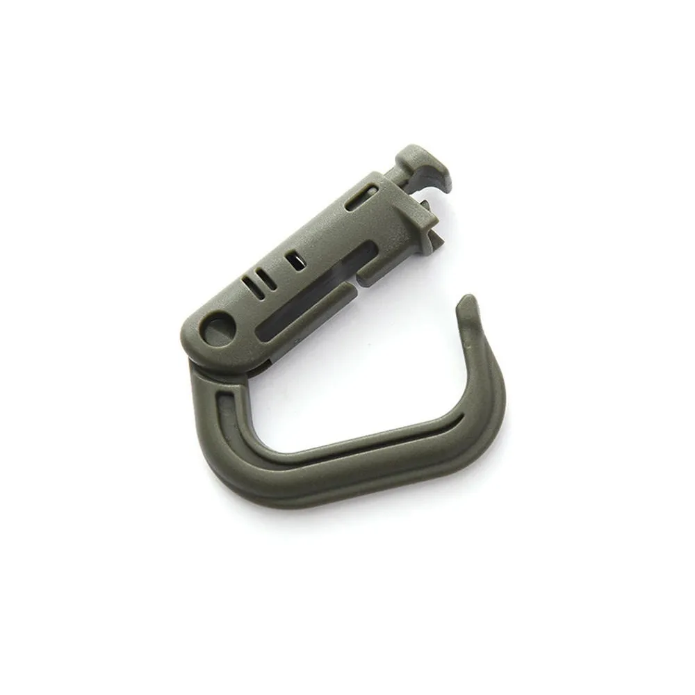 High Quality D-Shaped Tactical Carabiner Climbing Hiking