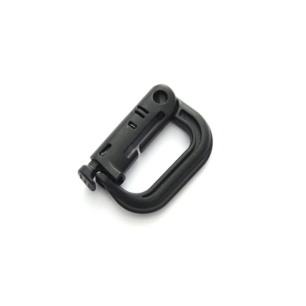 High Quality D-Shaped Tactical Carabiner Climbing Hiking