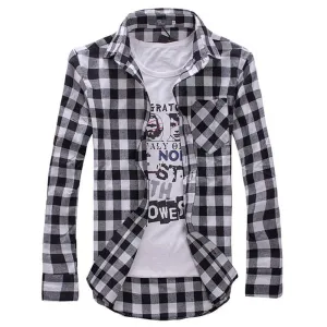High Quality Long Sleeve Slim Shirt For Men