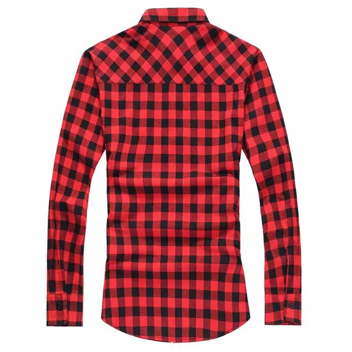High Quality Long Sleeve Slim Shirt For Men