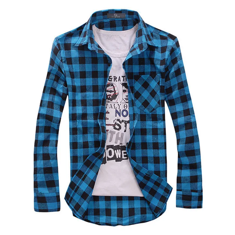 High Quality Long Sleeve Slim Shirt For Men