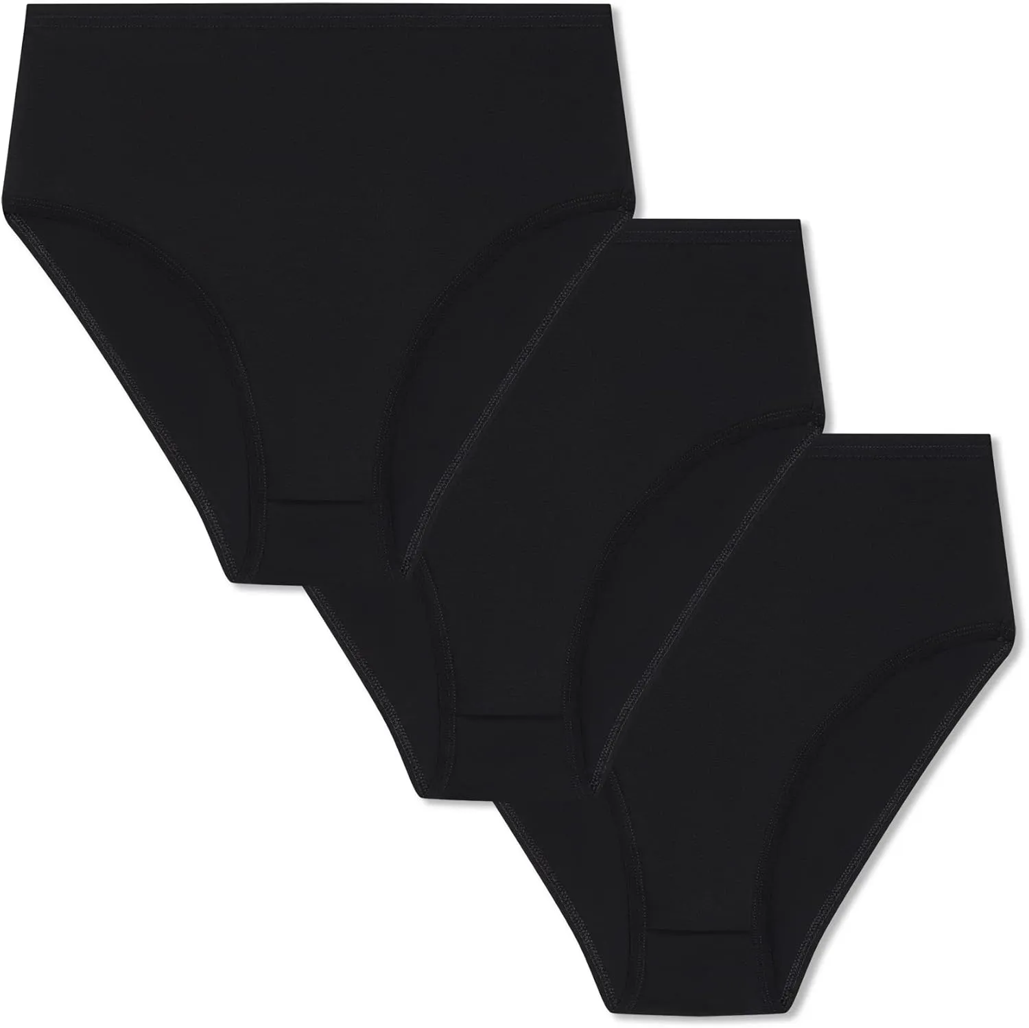 High Waisted Underwear For Women, Breathable Ladies Briefs