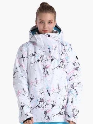 High Waterproof Colorful Metropolis Women's Ski Jacket