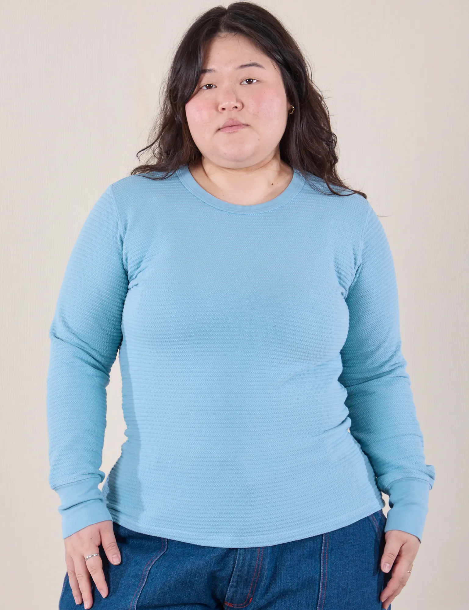 Honeycomb Thermal - Baby Blue