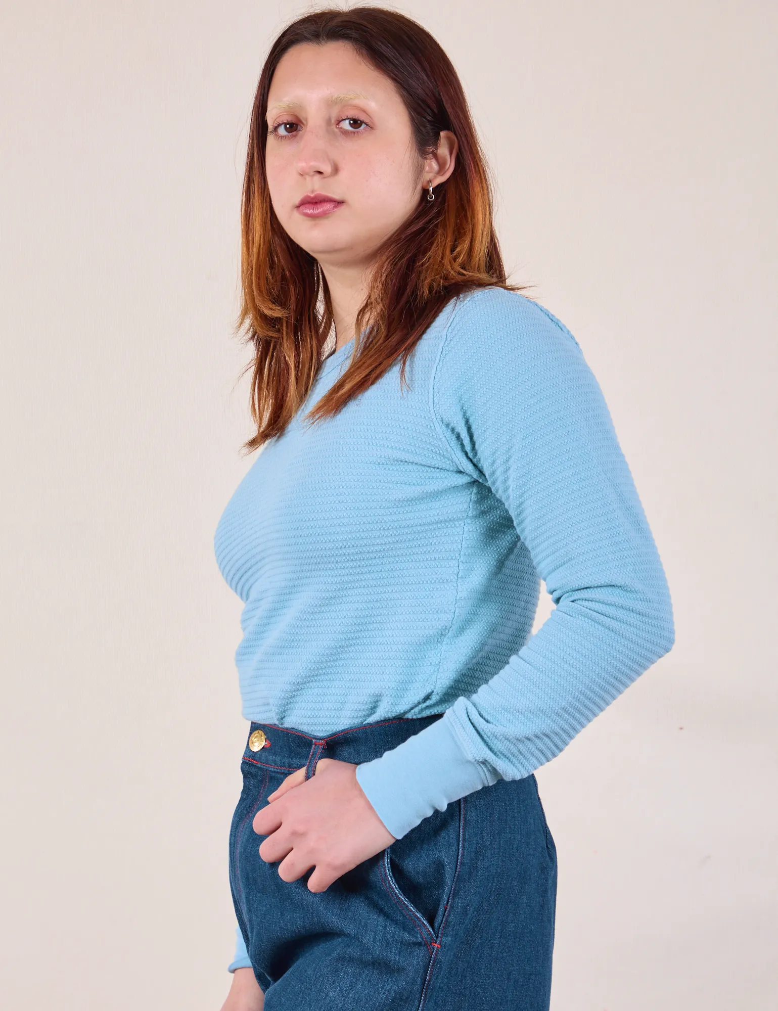Honeycomb Thermal - Baby Blue