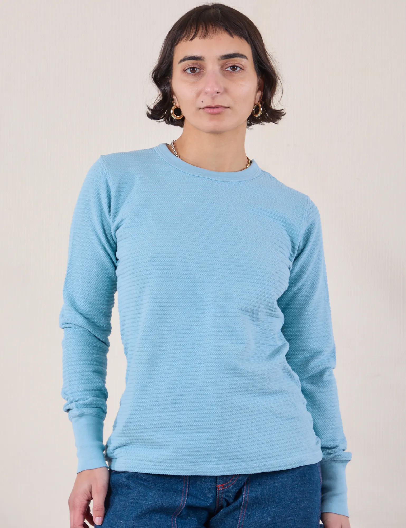Honeycomb Thermal - Baby Blue