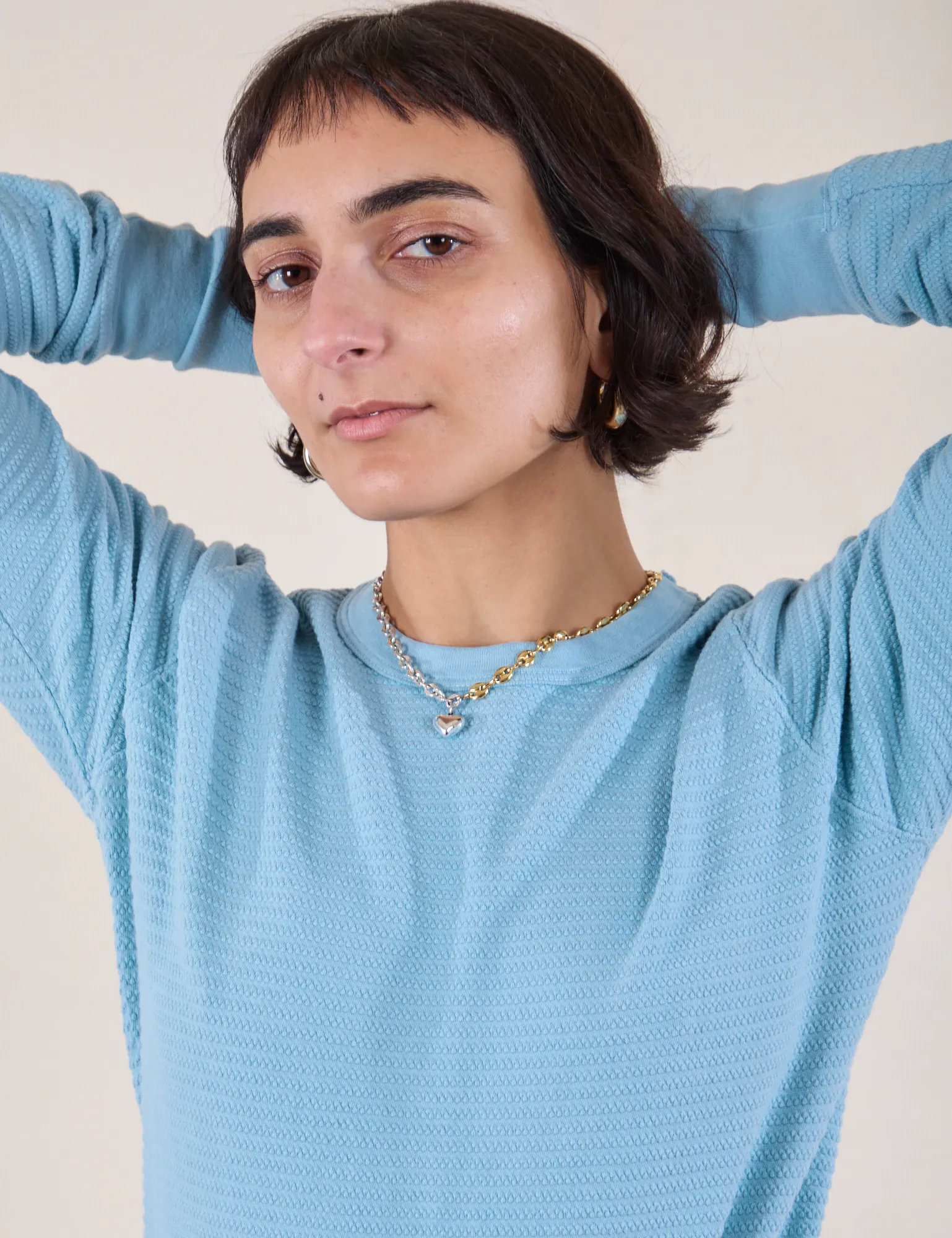 Honeycomb Thermal - Baby Blue