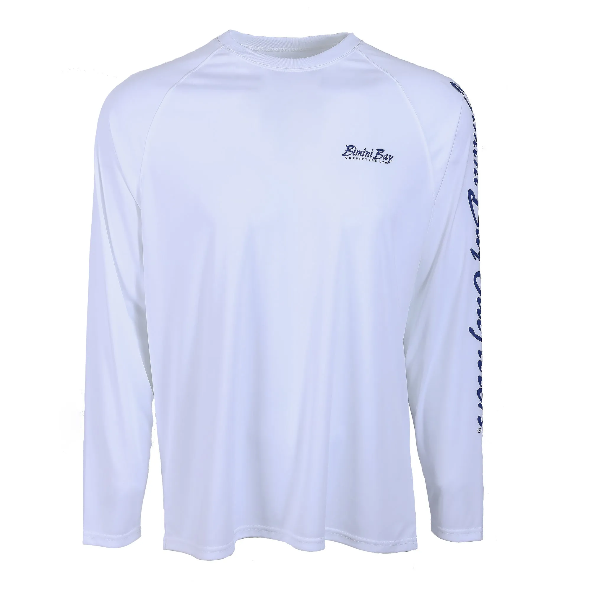 Hook M' Men's Long Sleeve Shirt - Offshore Slam 4 White