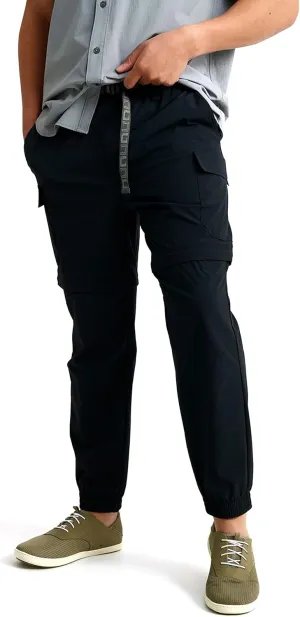 HUK Creekbed Convertible, Performance Zip Off Fishing Pants for Men
