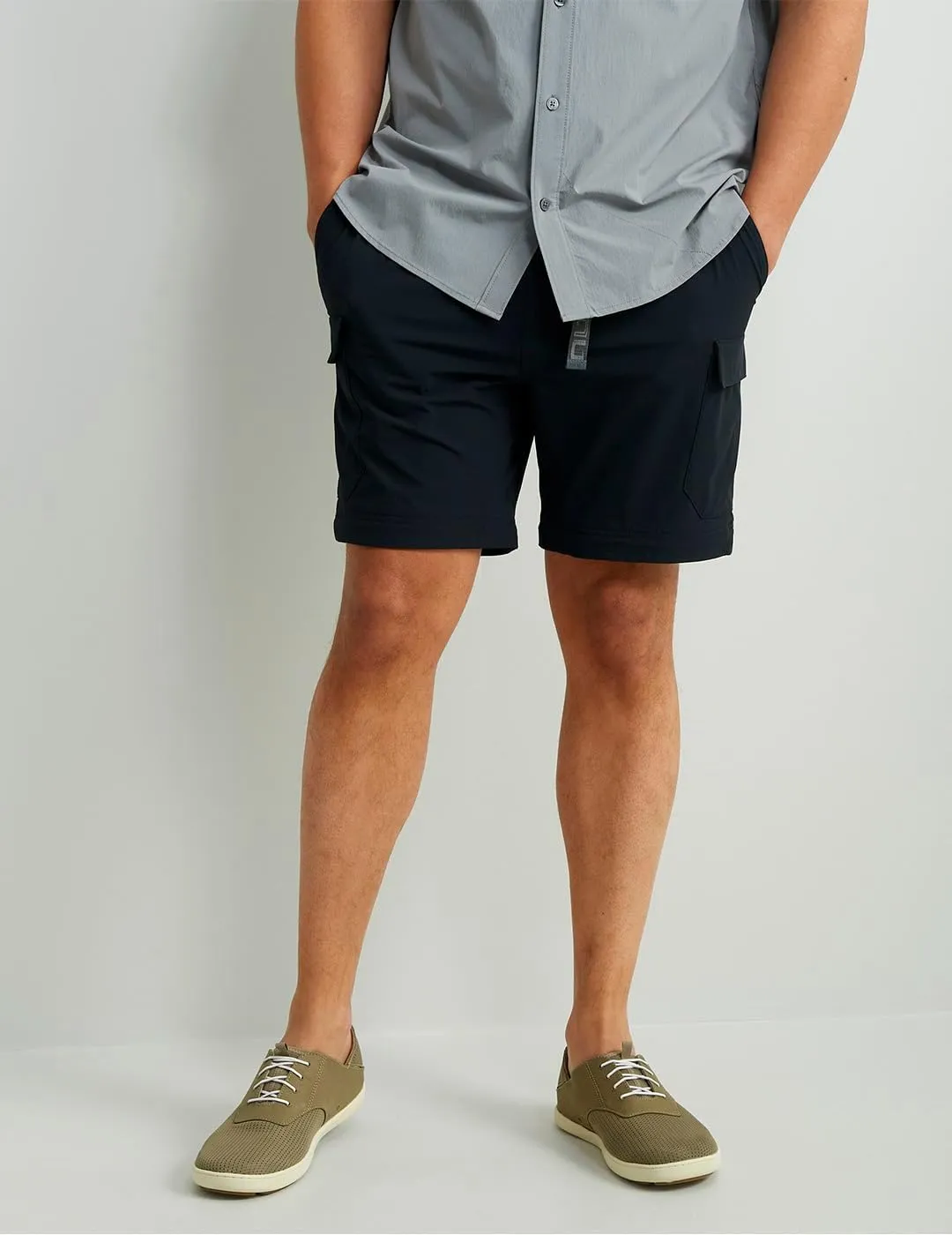 HUK Creekbed Convertible, Performance Zip Off Fishing Pants for Men