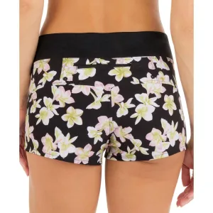Hurley Women's Standard 2.5-Inch Soft-Waistband Board Shorts, Plumeria
