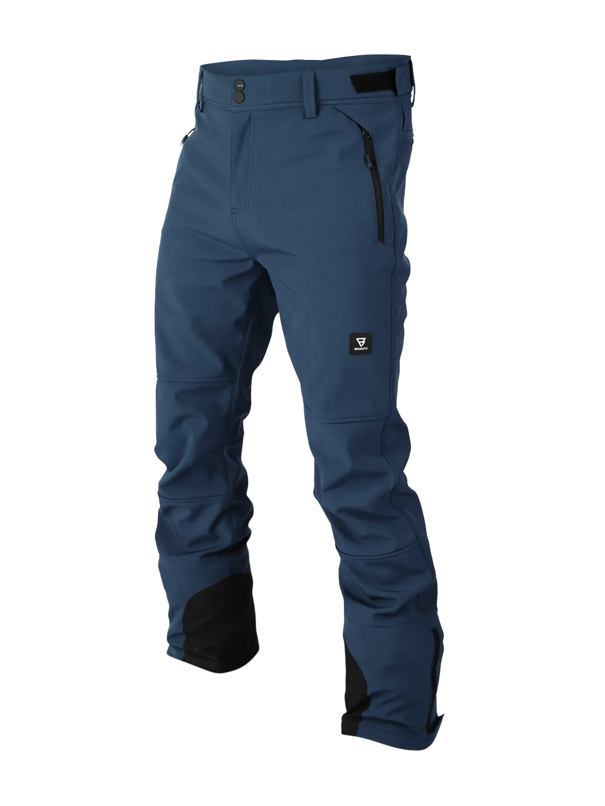 Huygens Men Softshell Snow Pants | Blue
