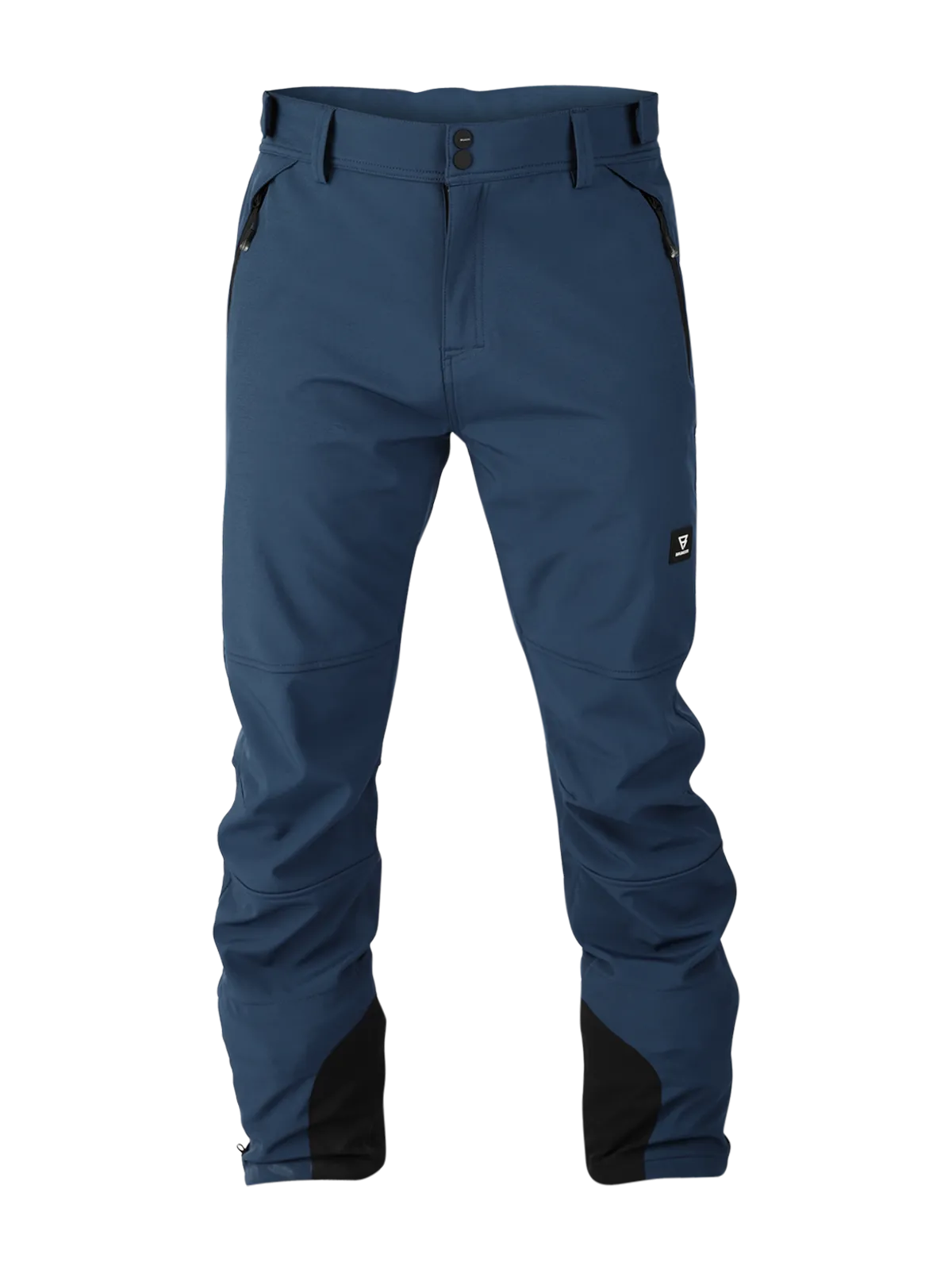 Huygens Men Softshell Snow Pants | Blue