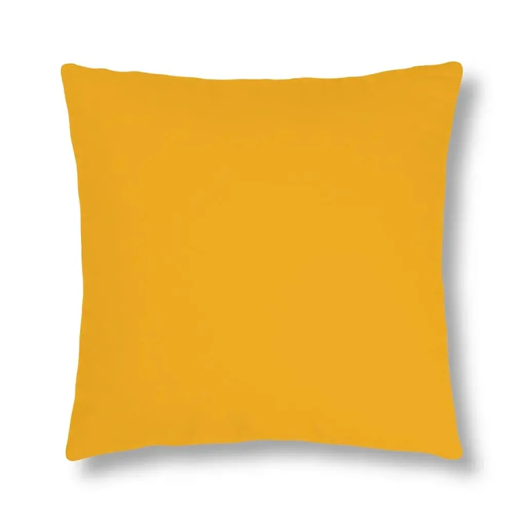 Indoor Or Outdoor Throw Pillow For Home Or Housewarming Gift, Golden Y