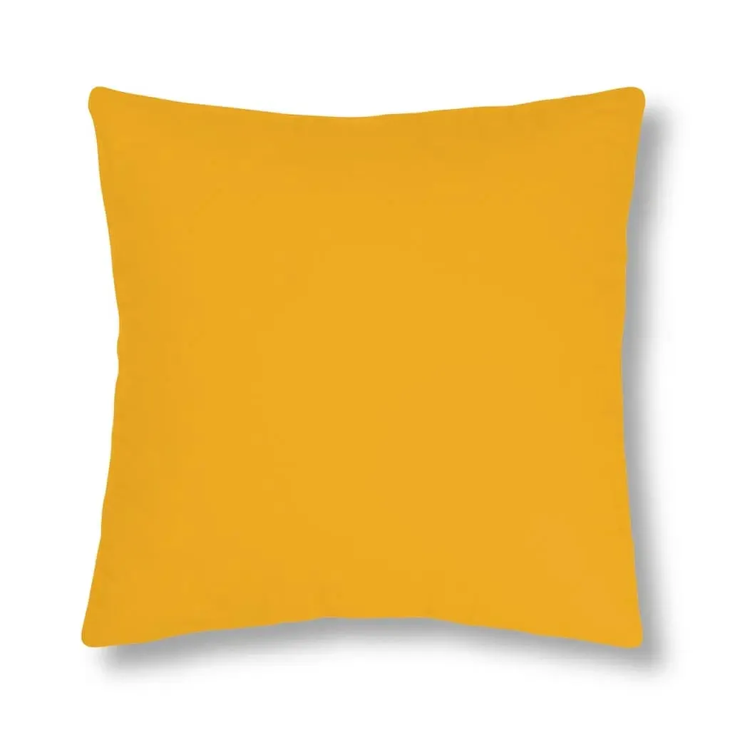 Indoor Or Outdoor Throw Pillow For Home Or Housewarming Gift, Golden Y