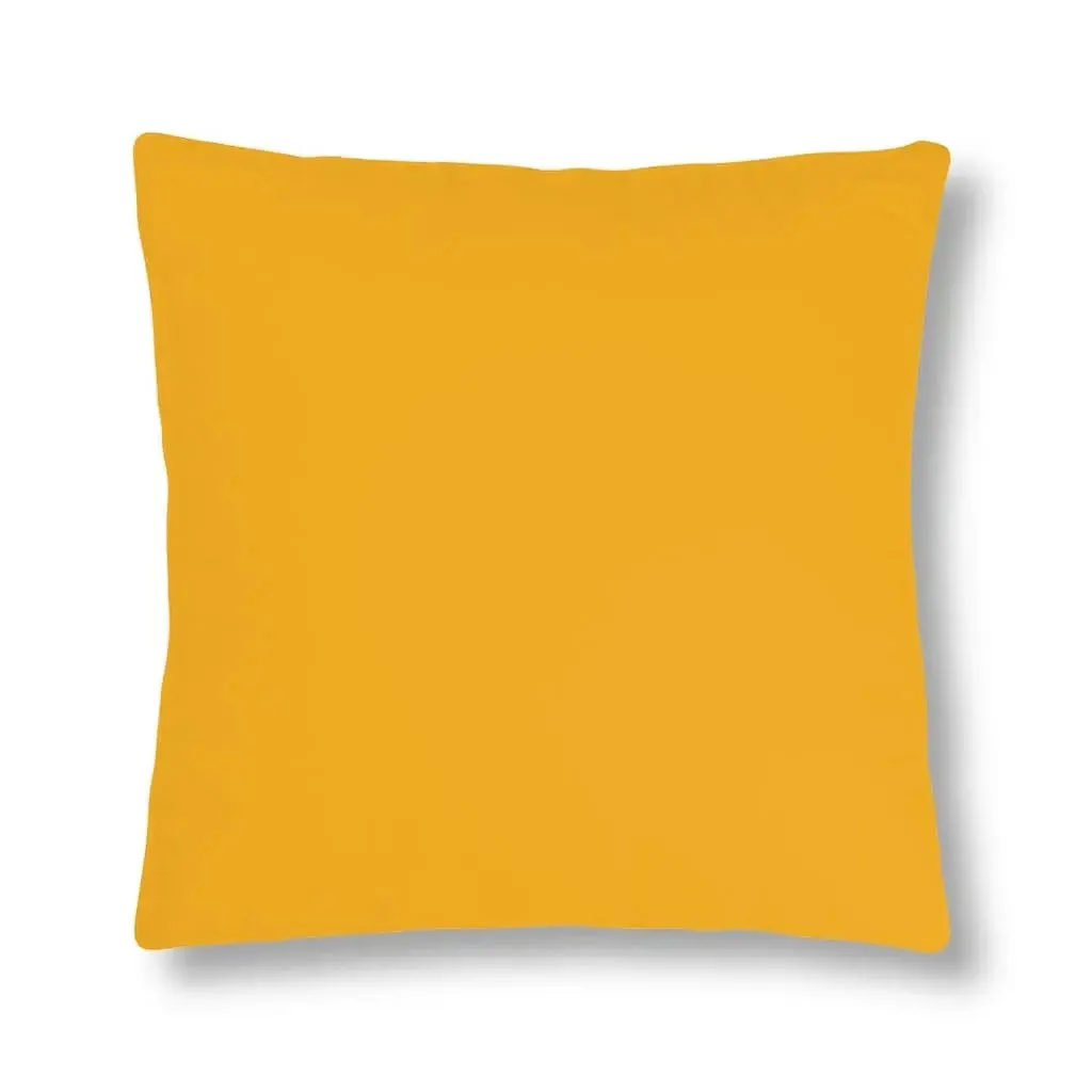 Indoor Or Outdoor Throw Pillow For Home Or Housewarming Gift, Golden Y