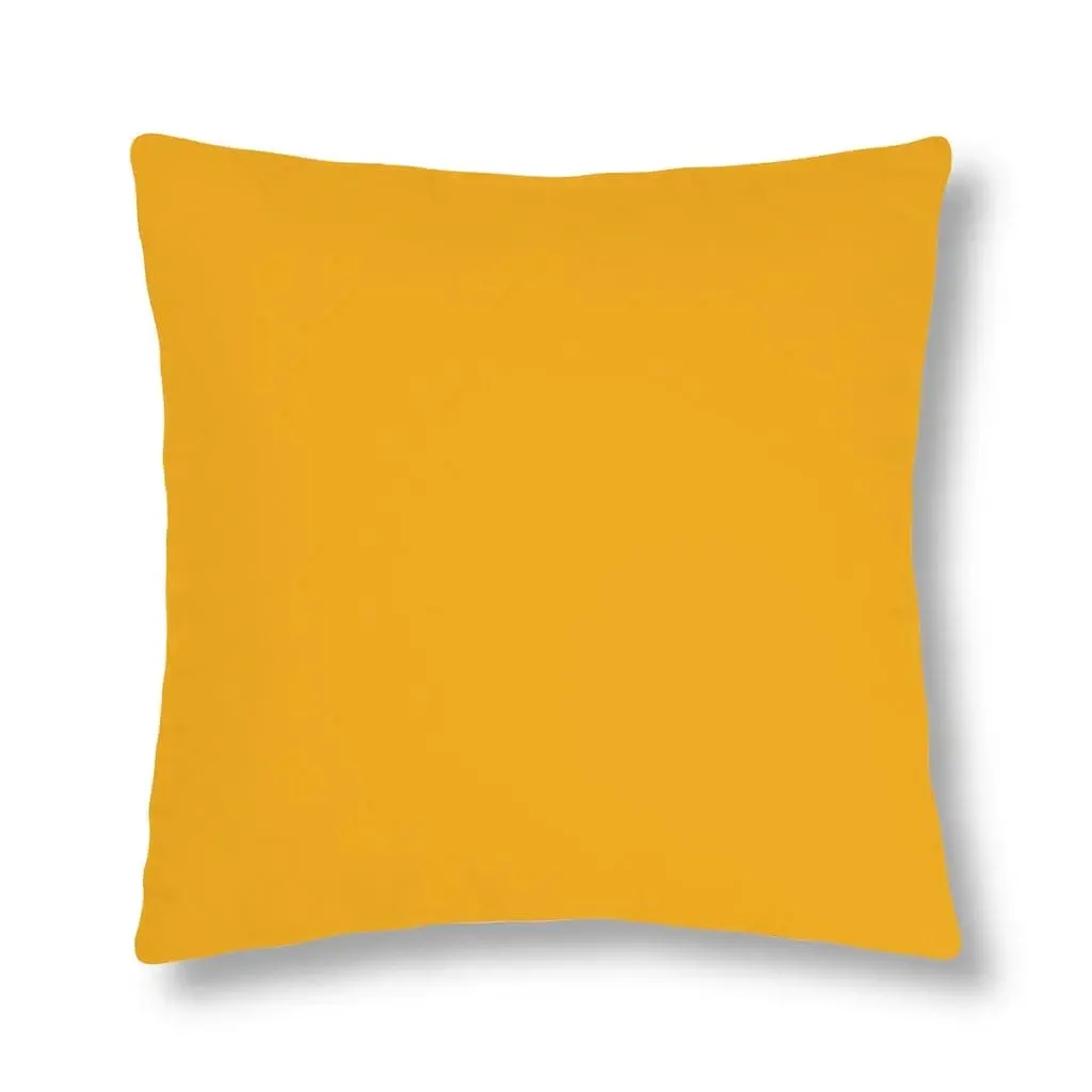 Indoor Or Outdoor Throw Pillow For Home Or Housewarming Gift, Golden Y