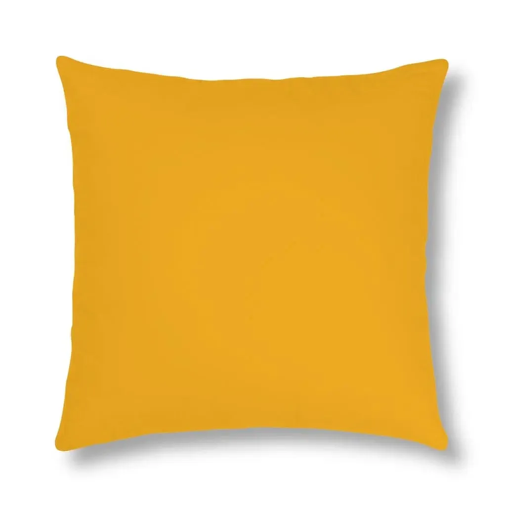 Indoor Or Outdoor Throw Pillow For Home Or Housewarming Gift, Golden Y