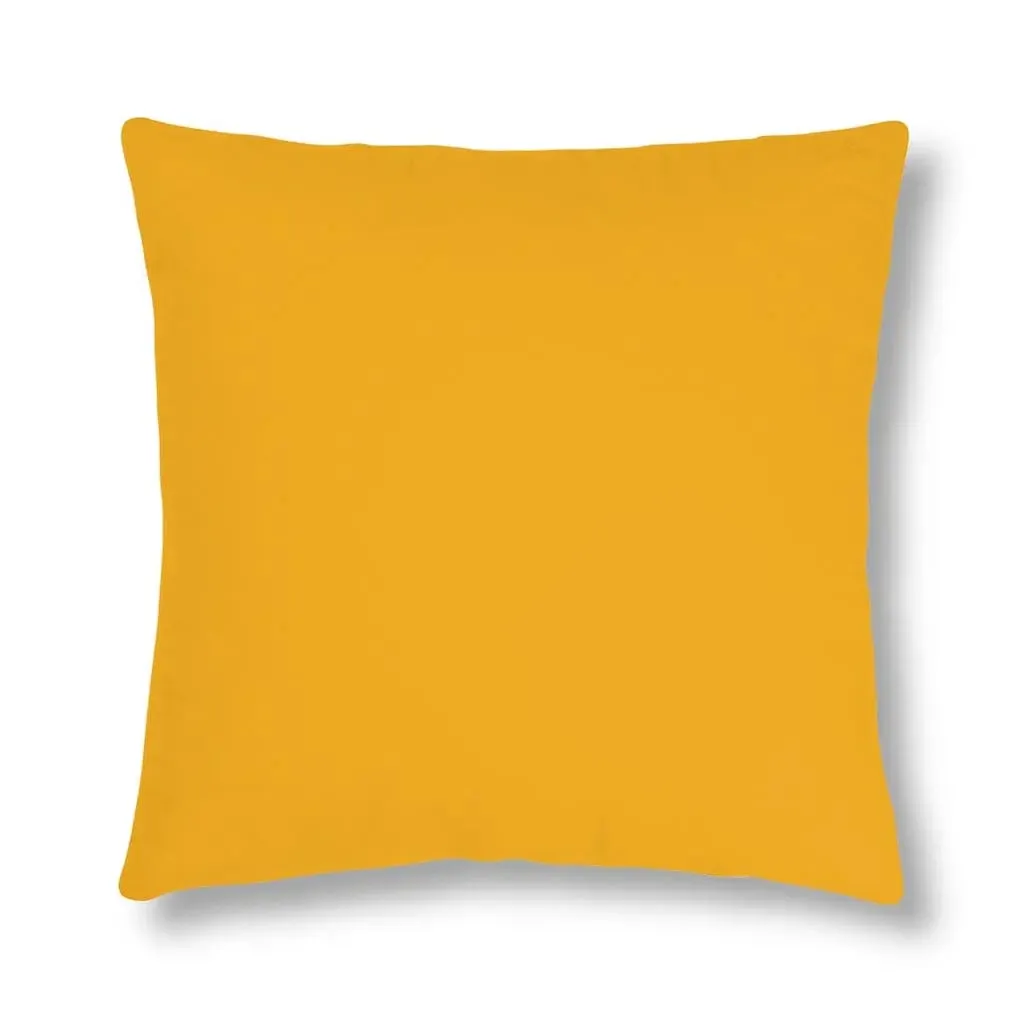 Indoor Or Outdoor Throw Pillow For Home Or Housewarming Gift, Golden Y