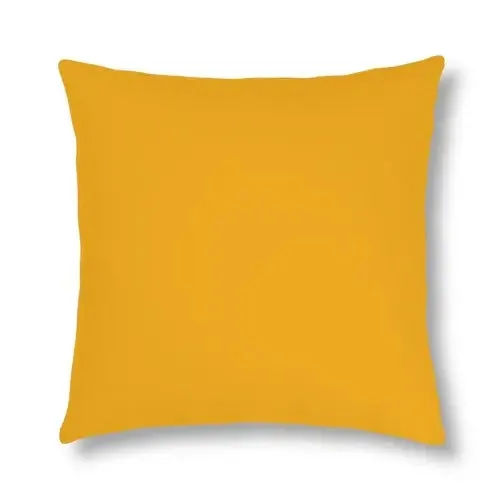 Indoor Or Outdoor Throw Pillow For Home Or Housewarming Gift, Golden Y