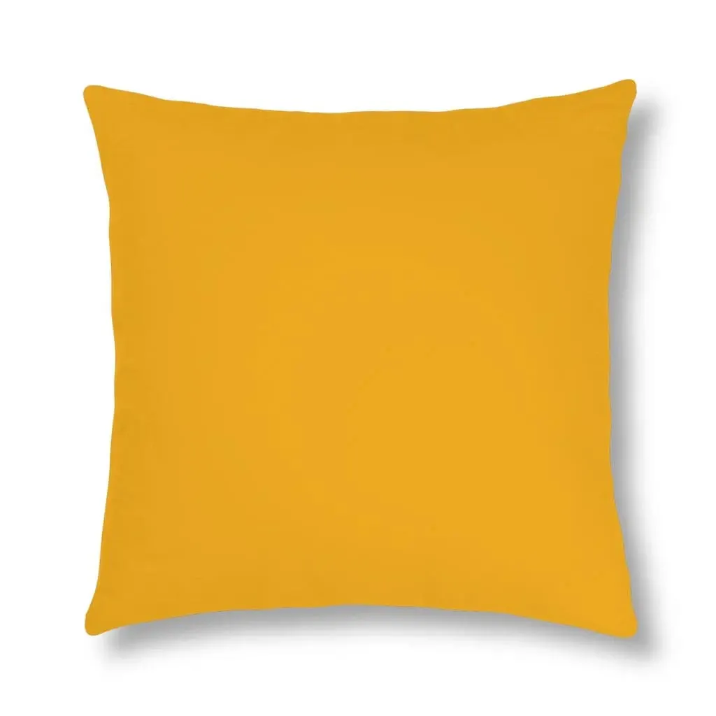 Indoor Or Outdoor Throw Pillow For Home Or Housewarming Gift, Golden Y