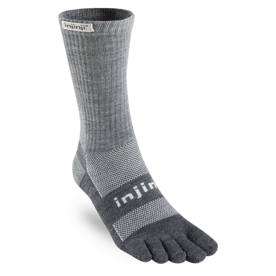 Injinji NuWool Midweight Crew Sock - Small