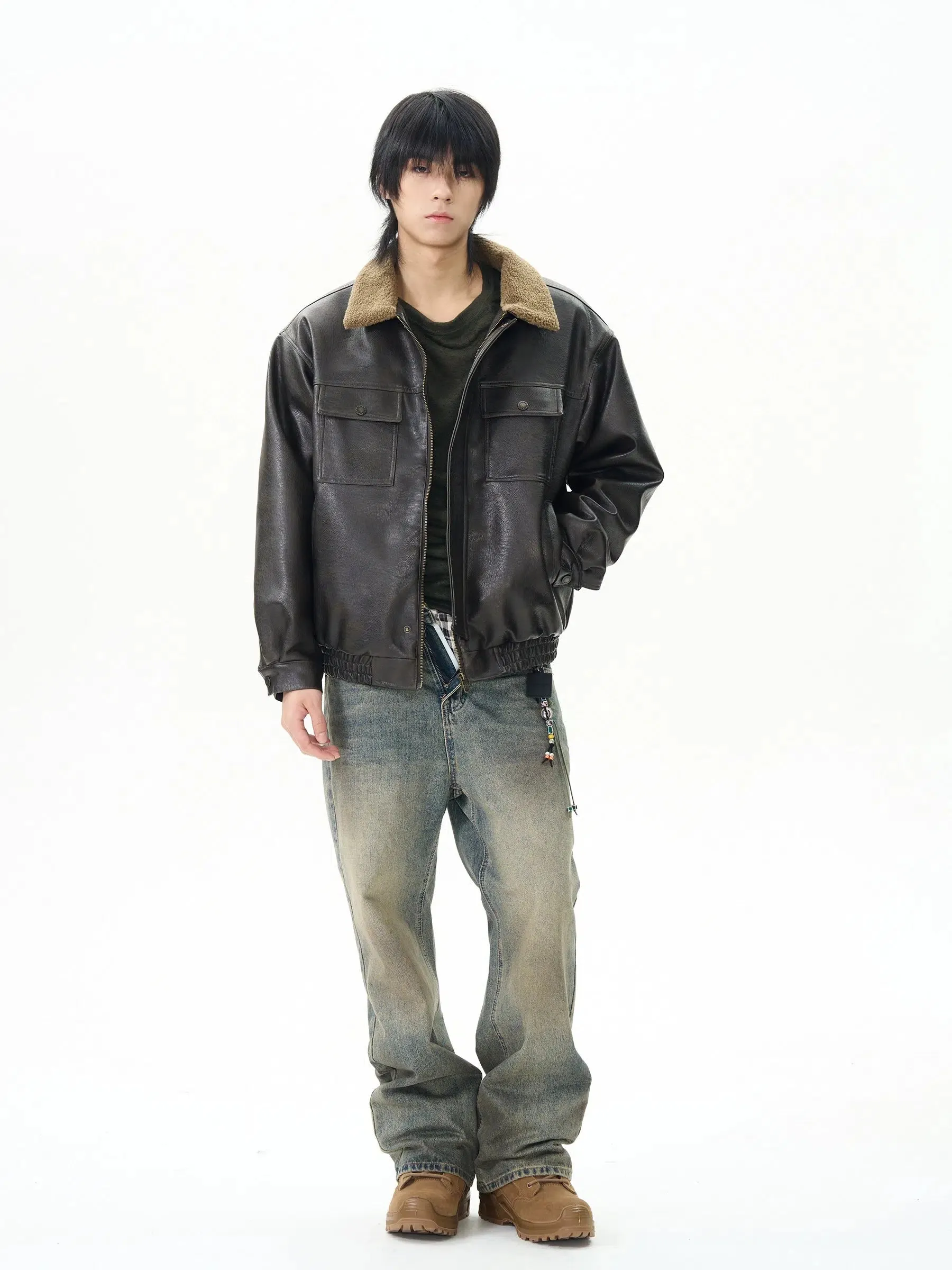 Insulated Leather Jacket