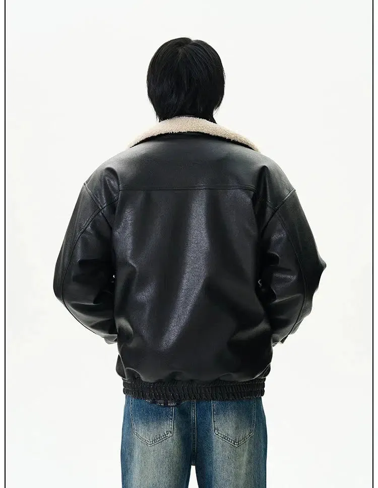 Insulated Leather Jacket