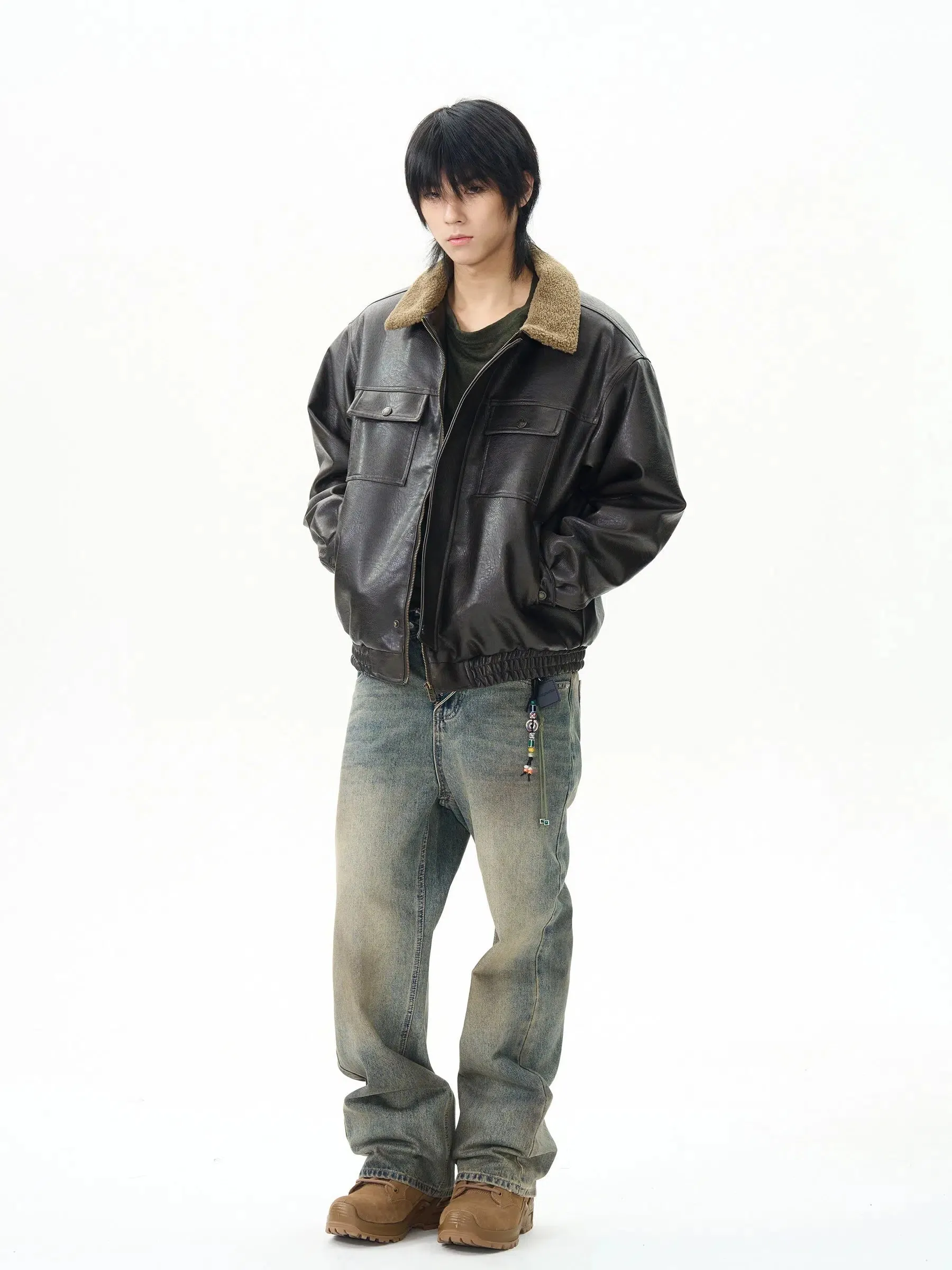 Insulated Leather Jacket