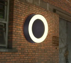 IP65 LED Wall Light with Round Square Oval Design
