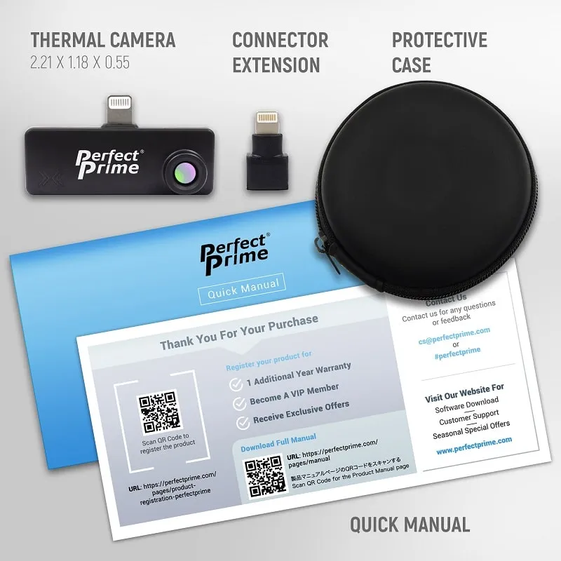 IR203 Thermal Camera for iOS Phones