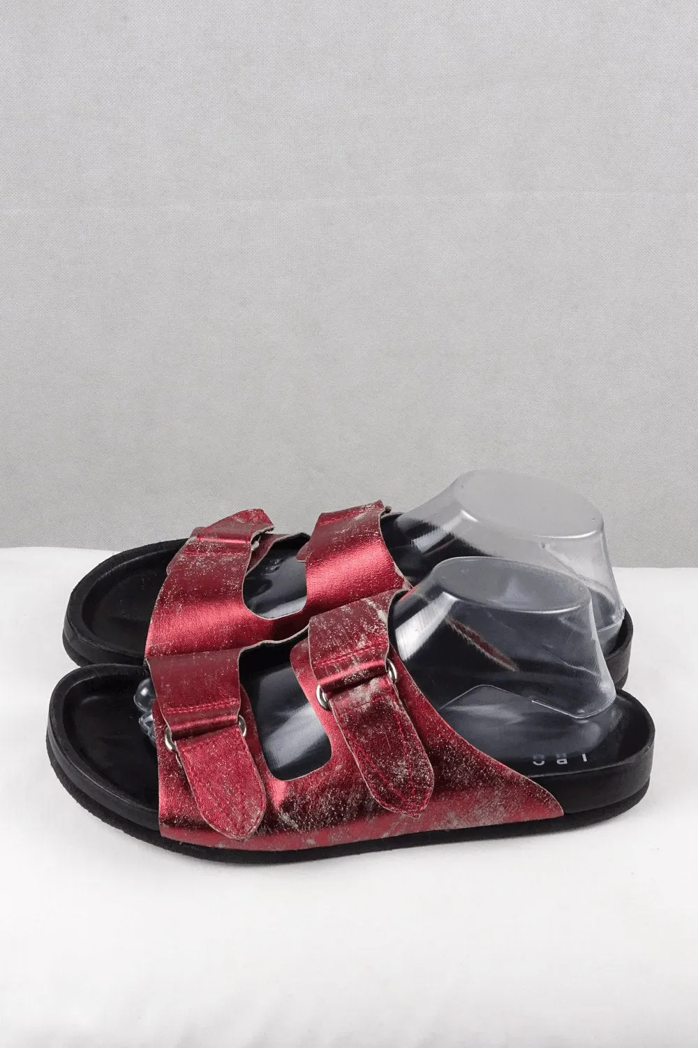 IRO Red Sandals 11