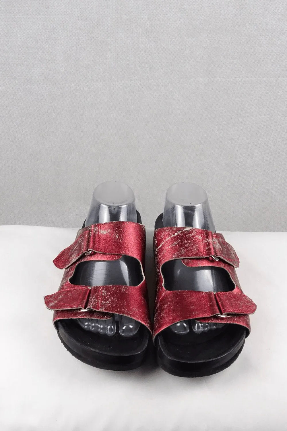 IRO Red Sandals 11