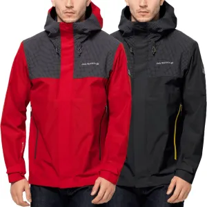 Jack Wolfskin Mens DNA Block Waterproof Walking Jacket