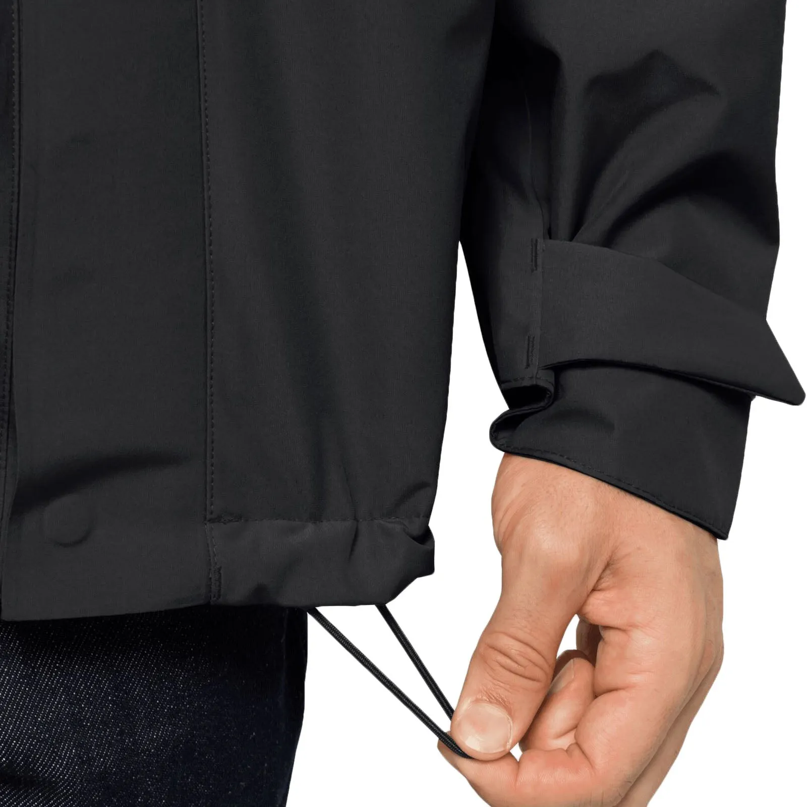 Jack Wolfskin Mens DNA Block Waterproof Walking Jacket
