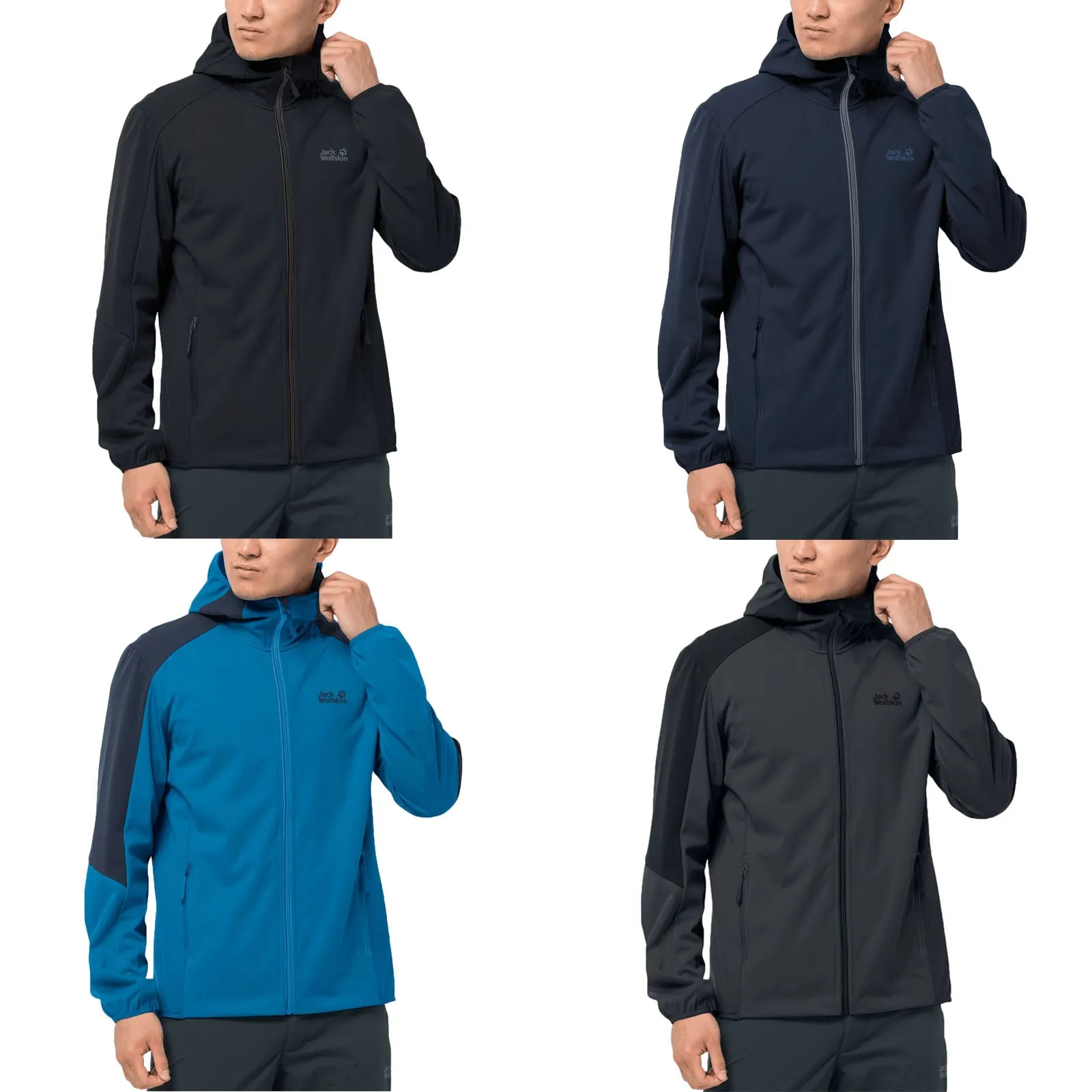Jack Wolfskin Mens Go Hike Windproof Softshell Jacket