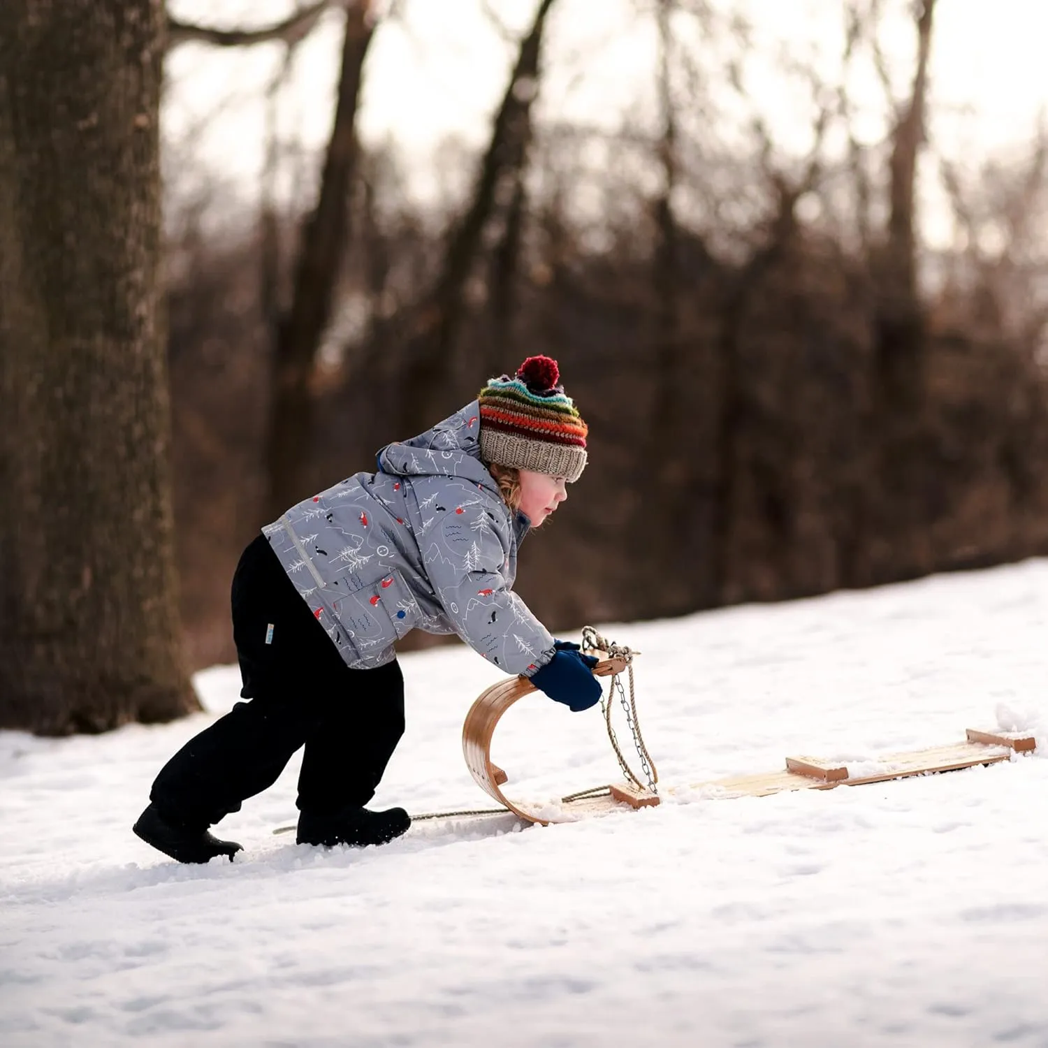 JAN & JUL Waterproof Fleece Lined Snow and Rain Pants for Toddlers and Kids