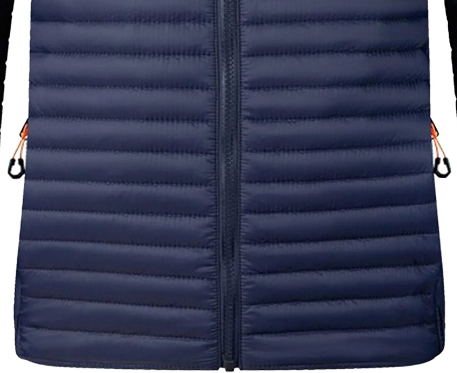 JEKE-DG Men's Zipper Casual Thermal Puffer Jacket Solid Winter Warm Down Coat Thermal Lightweight Bubble Coat