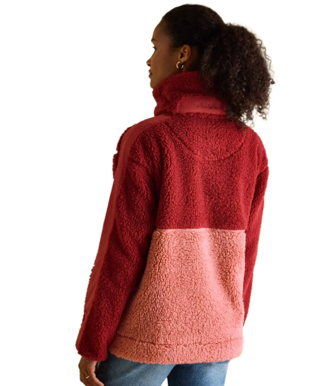 Joules Tilly Half Zip Borg Fleece