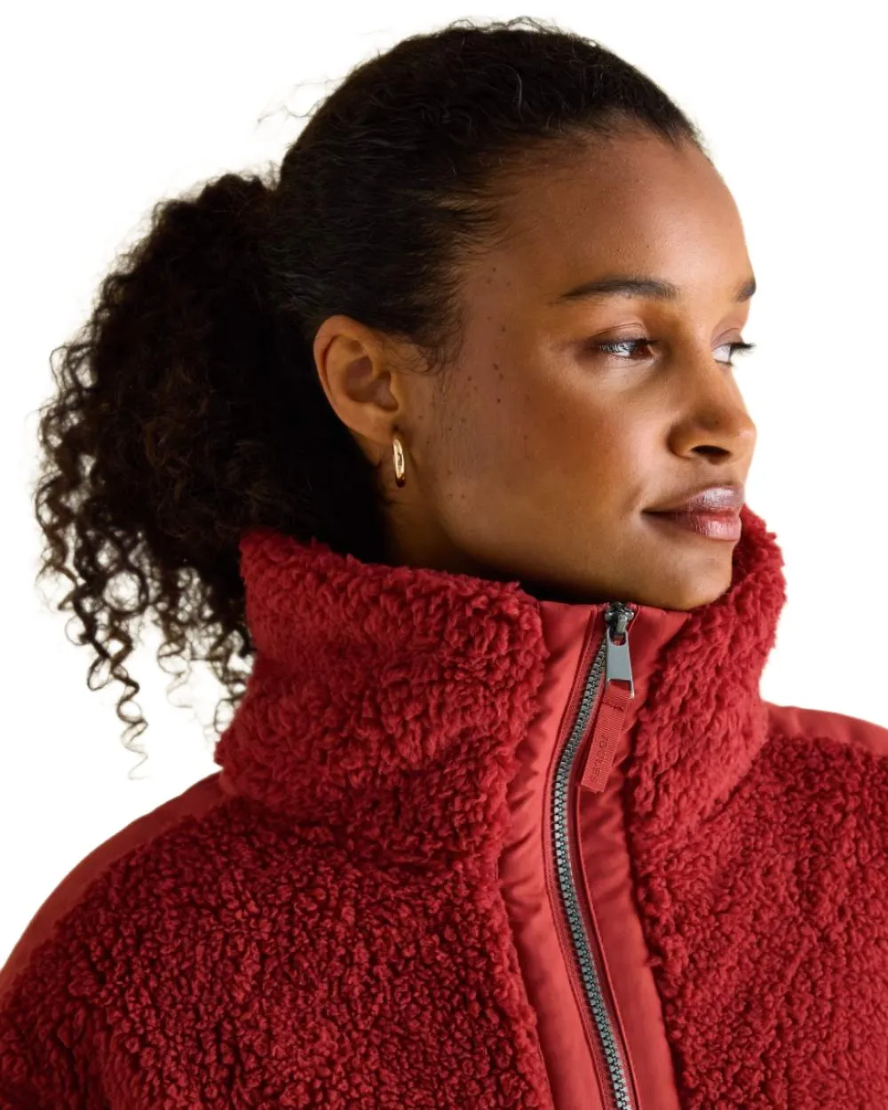 Joules Tilly Half Zip Borg Fleece