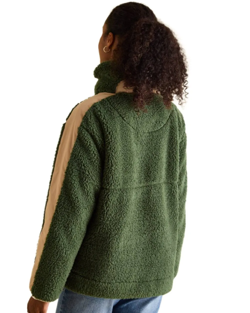 Joules Tilly Half Zip Borg Fleece