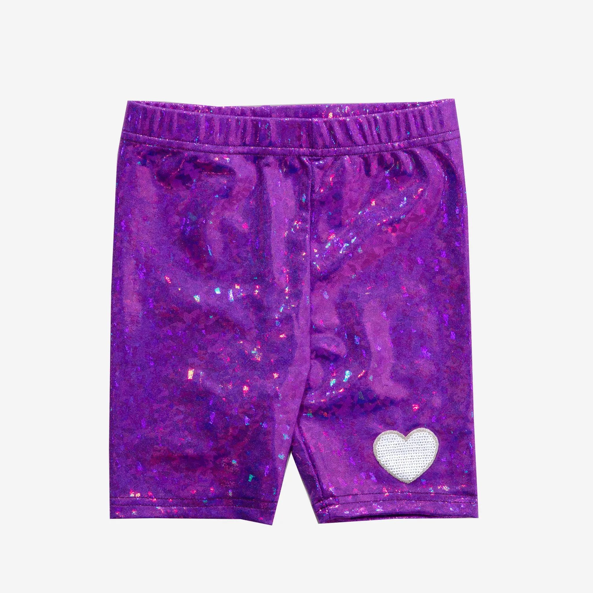 Julia Metallic Bike Shorts