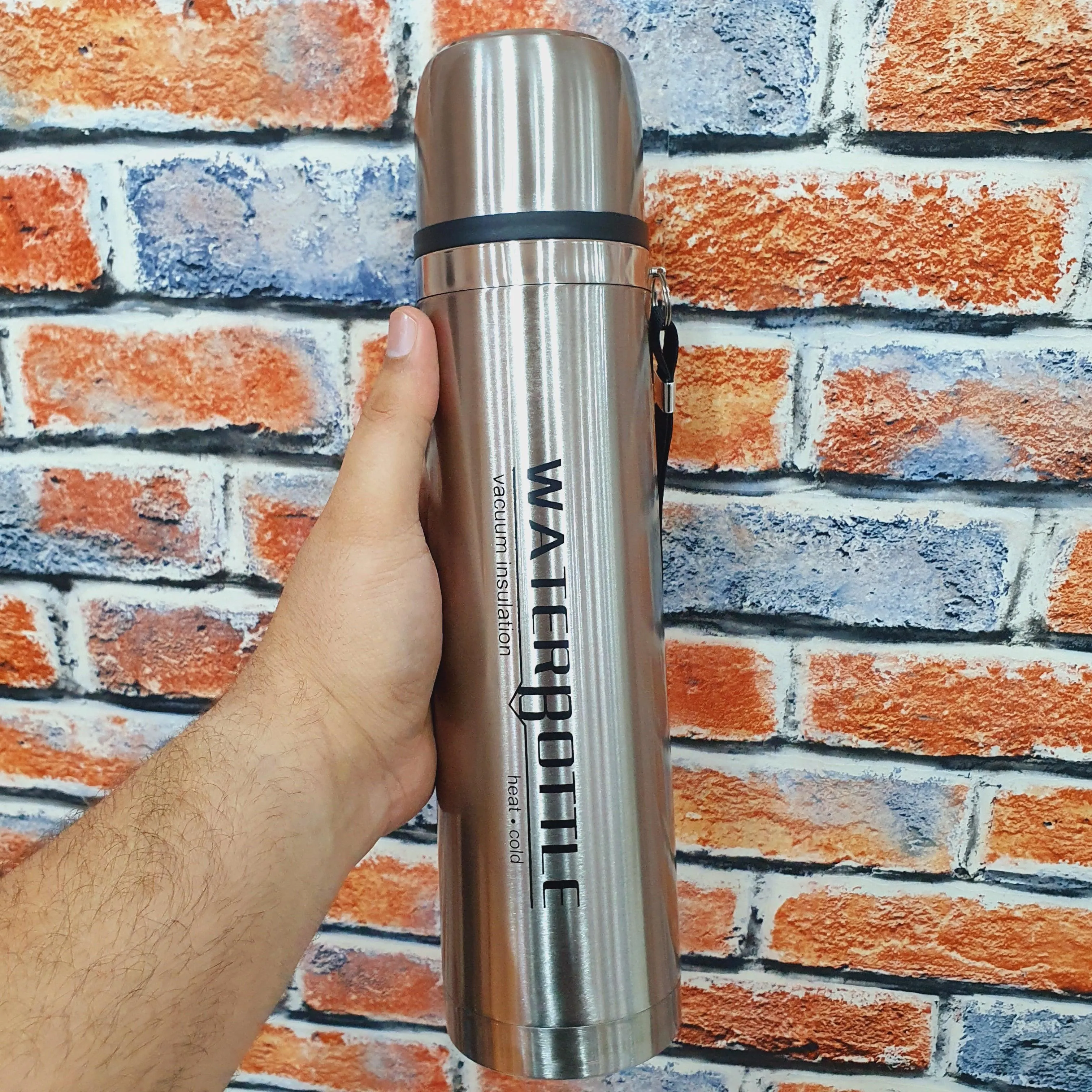 Jumbo Water Bottle- Hot & Cold- 1000 ml- 1 piece- 4 Colors