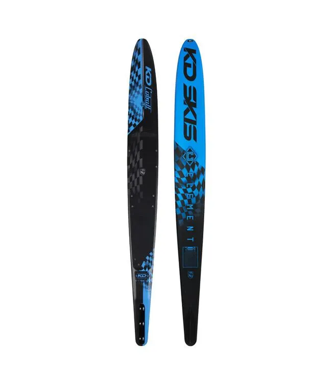 KD Cobalt Boys Slalom Ski with Axcess Boot & RTP (2023)